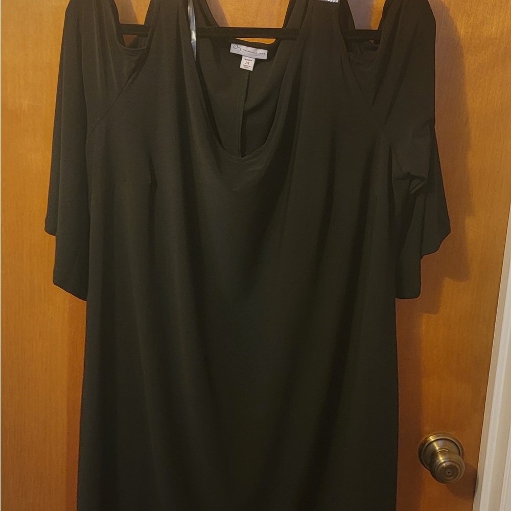 db established 1962 Black Evening Dress 2X